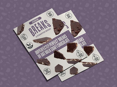 Chocolate Bar Poster Design graphic design print snack