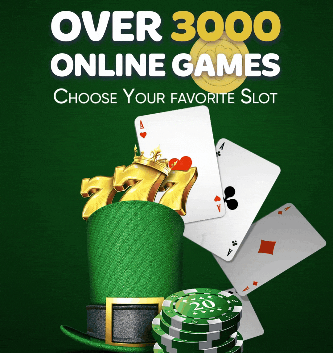Poker banner green 3d animation branding cards casino design gambling illustration money poker