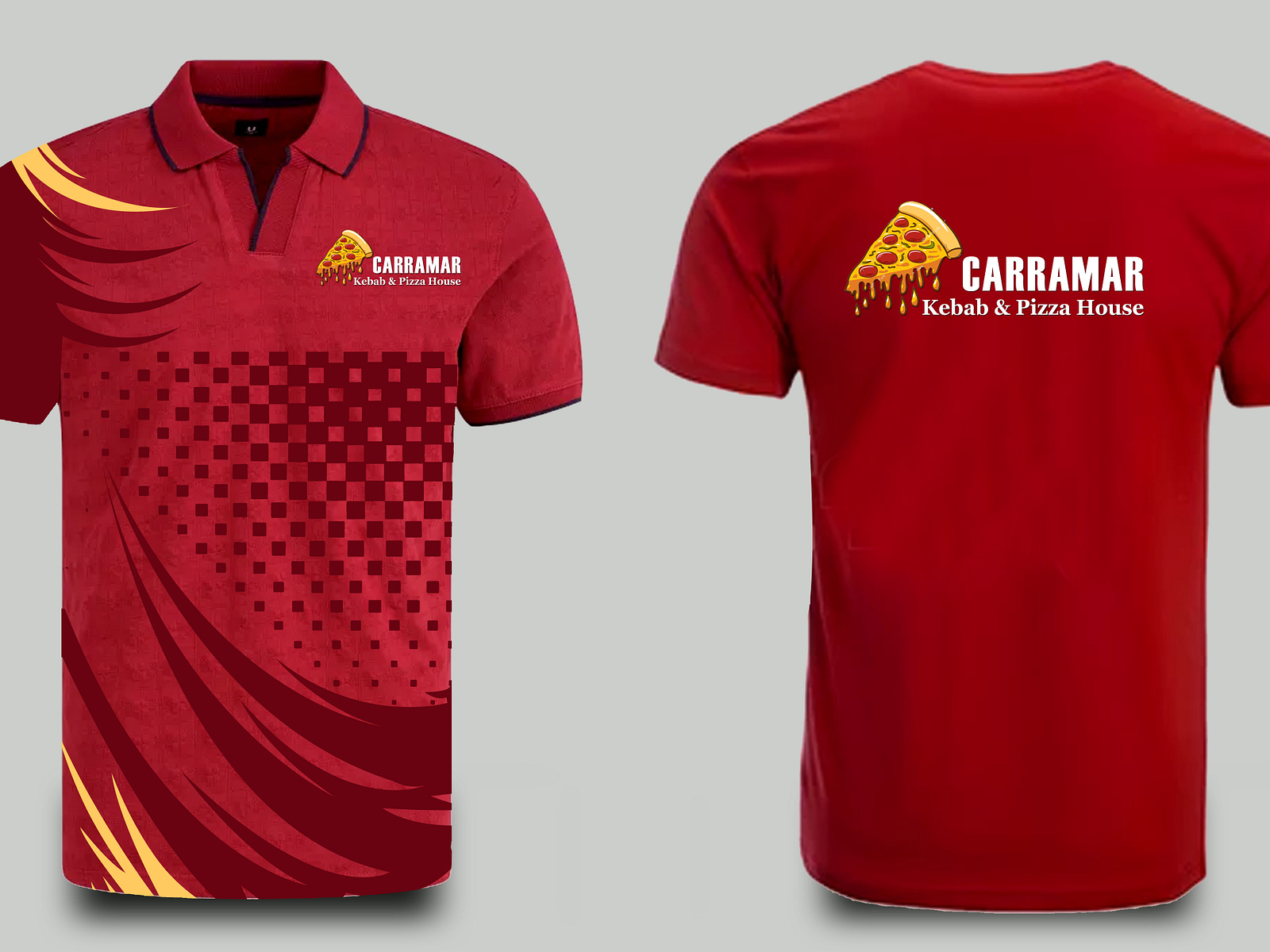 FAST FOOD T SHIRT DESIGN by Kashif Bashir on Dribbble