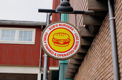 Bob's Burgers brand design brand identity branding graphic design logo logo design visual identity