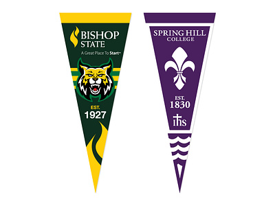 Pennants Spring Hill College & Bishop State Community College