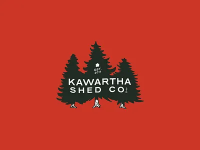 Kawartha Shed Co - Brand Identity brand identity branding graphic design logo
