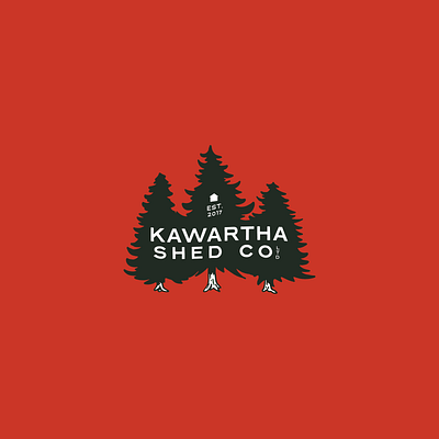 Kawartha Shed Co - Brand Identity brand identity branding graphic design logo