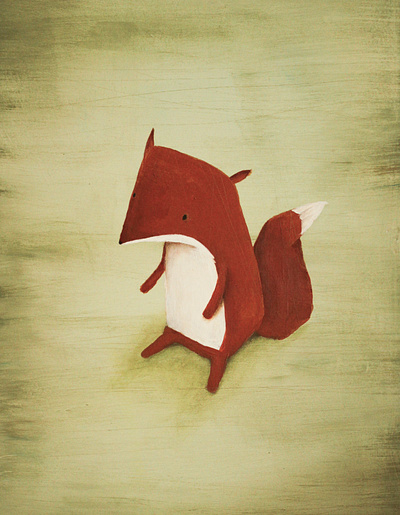 fox fox illustration