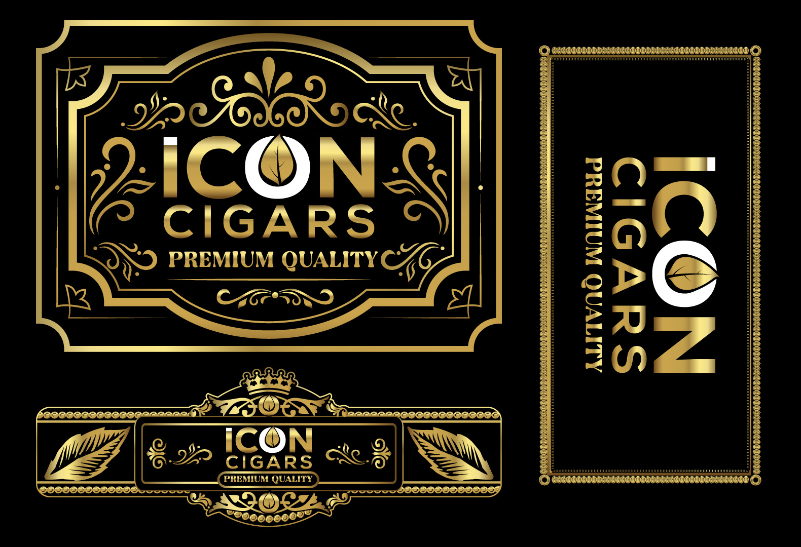 Example of Custom Cigar Logo & Packaging Design