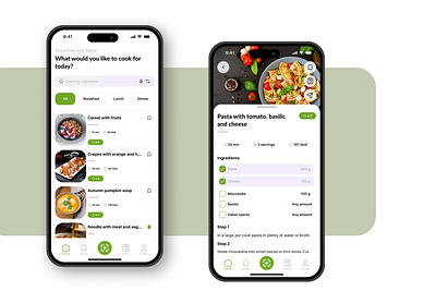 Cooking recipe app cooking app food app mobile app ui ux