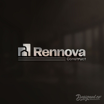 Rennova Construct Logo Design branding illustration logo