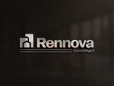 Rennova Construct Logo Design branding illustration logo