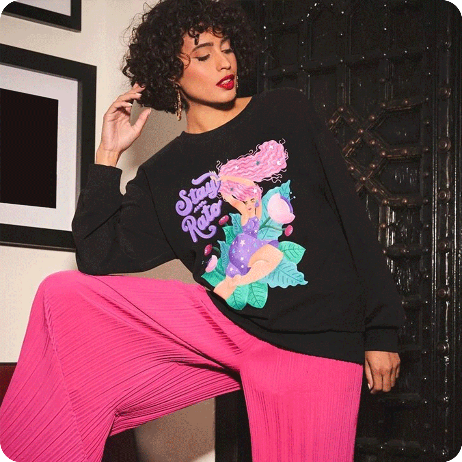 IndySign x SHEIN brush lettering design fashion collection fashion design hand lettering handmade font illustration lettering typography typography art typography inspired