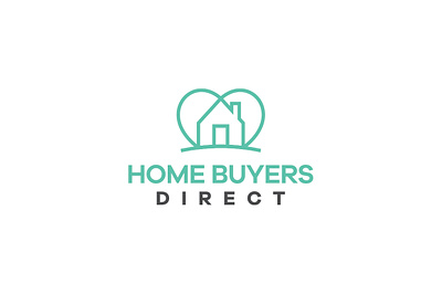Home Buyers Direct Minimalist Logo Design Case Study branding logo minimal logo minimalst logo design motion graphics