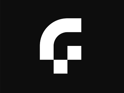 G + pixel abstract bit brand branding computer data design digital g g logo g mark icon identity letter logo mark pixel symbol technology