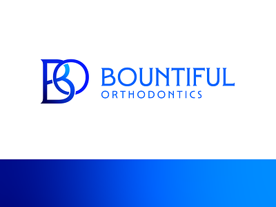Bountiful Orthodontics braces branding dental logo design orthodontics teeth