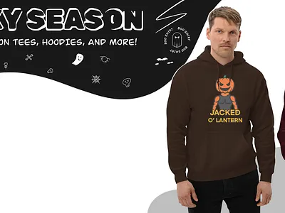 “Spooky Season” Website Banner branding design graphic design social media