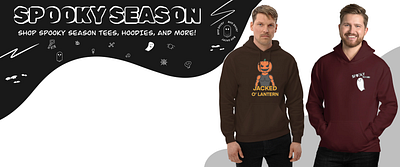 “Spooky Season” Website Banner branding design graphic design social media