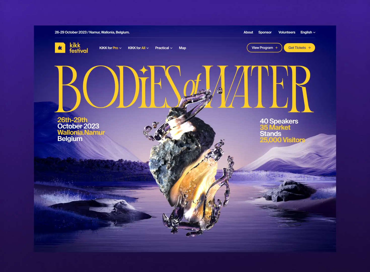 Kikk Festival Website