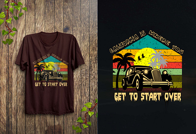 Vintage t-shirt design vintage t shirt design