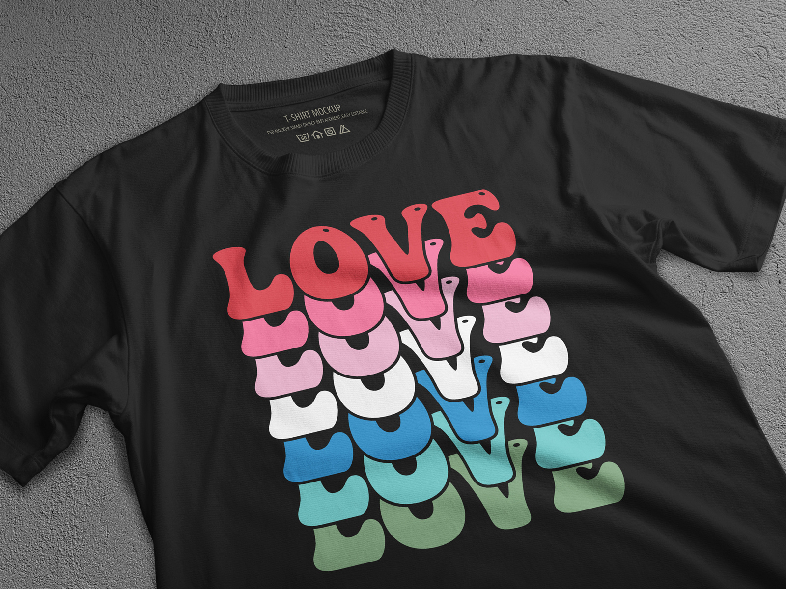 Groovy Wavy T Shirt Design By Sabina Begum On Dribbble