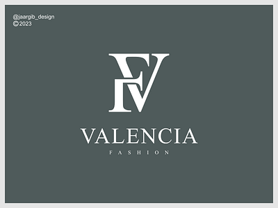VF / FV Monogram Logo apparel beauty boutique branding design f fashion fv graphic design illustration letter logo luxury modern monogram style v vector vf woman