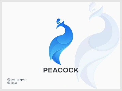 Peacock Logo Design animal animals brand brandguide branding company design elegant graphic design icon illustration logo peacock vector