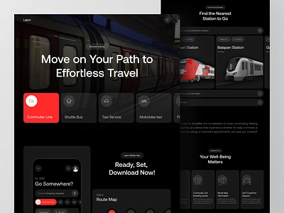 Travel Landing Page - Lajoo booking app planner public transportation travel agent travel app travel booking travel guide travel landing page travel order travel transport travel web travelling trip app trip planner ui travel ui trip uiux travel website travel