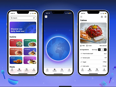 Magical mobile cooking app cooking cooking app design challenge mobile mobile app recipe ui user interface