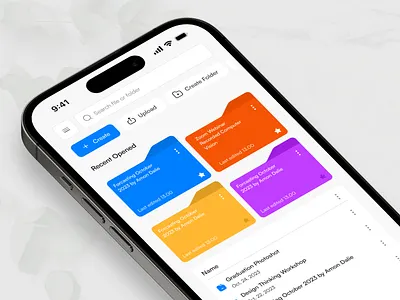 CloudSafe - SaaS File manager (responsive) app app design clean cloud cloud storage design drive file file manager file sharing saas ui