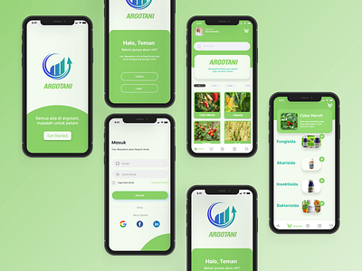 Argotani App design interaktif mobile ui ux