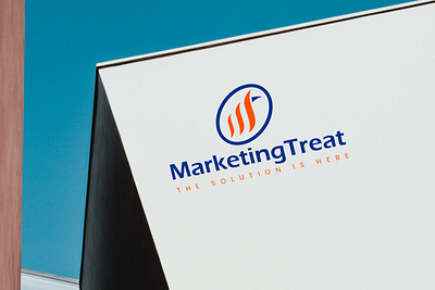 Marketing Treat Logo agency logo animation branding digital agency graphic design logo logos marketing treat moden logo motion graphics premium logo ui unique logo unused logo
