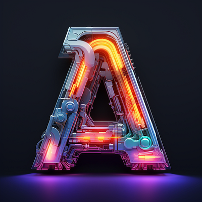 Cool, Creative and Fun Letter A - Z design font graphic design letter logo typography ui ux vector