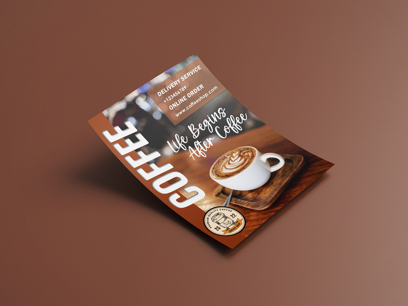 Coffee Flyer Design by USAMA SAJID on Dribbble