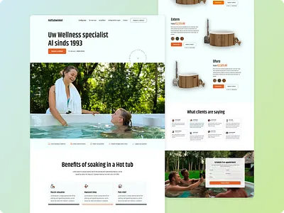 Hottubwinkel ecommerce ux ui website design
