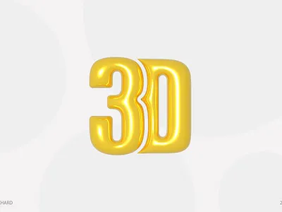 3D Typography 3d animation app branding design designer font graphic design illustration letter logo motion graphics typography ui ux vector visual visual design web web design