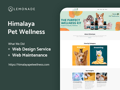 Himalaya Pet Wellness corporatewebsite wordpress