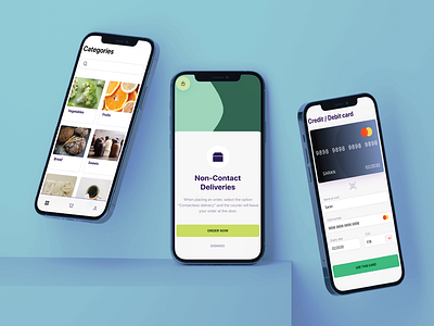 A Vibrant Vegetable Delivery App Redefining Green Convenience app design figma graphic design mobile app ui ux web design