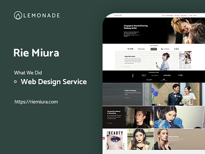 Rie Miura corporatewebsite wordpress