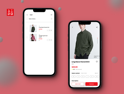 E-commerce - Mobile Apps Redesign app design brand ecommerce figma landing page mobile app ui ui design web design