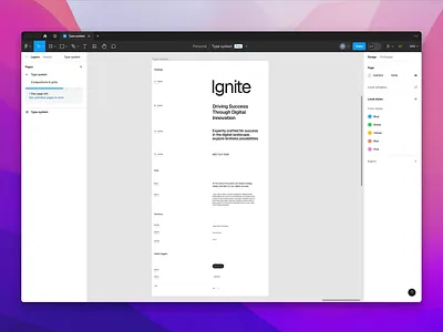 Free - Type scale system design download free minimal styleguide system type typography ui ux web