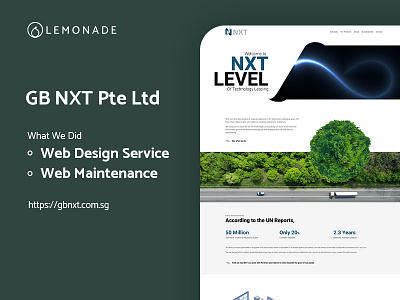 GB NXT Pte Ltd corporatewebsite wordpress