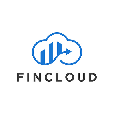 FINCLOUD - Logo Design brand branding fincloud logo logo design tech logo