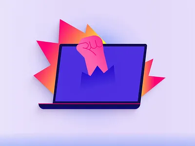 BAM! aftereffects animation bam boxing fast hand hit moov motion design motion graphics pow screen surprise