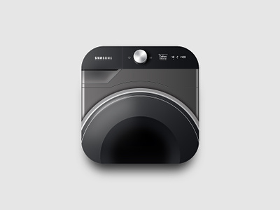 Washer icon icon illustration vector washer washing machine