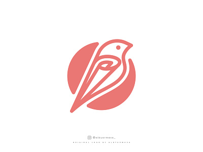 Paper Bird Logo animal beauty bird bird logo birdie branding concept double meaning eagle feminin fly graphic design illustration logo logo design office paper proffesional simple ui