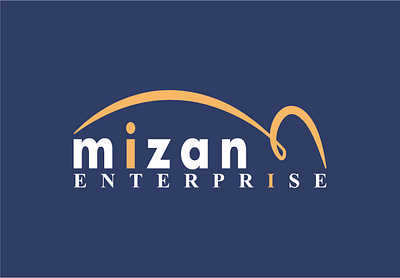 "Mizan Enterprise" Logo Design design load unload logo loading logo shipping logo unloadin