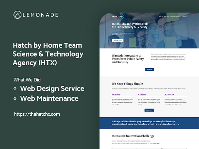 HATCH BY Home Team Science and Technology Agency (HTX) corporatewebsite wordpress