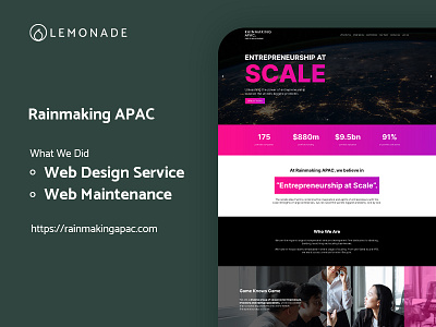 Rainmaking APAC corporatewebsite wordpress