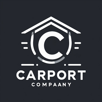 Carports Logo Demo graphic design logo