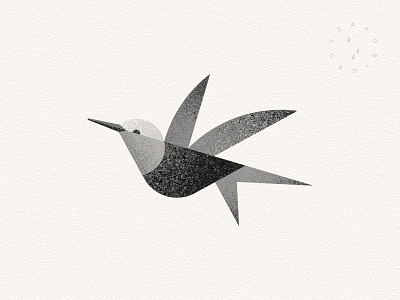 Birdy animals bird geometric illustration nature