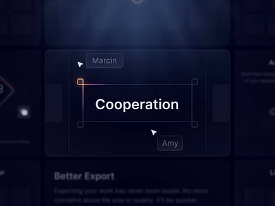 Coopreation - Bento Animation ✨ aae agency animate animation arrows bento crypto darkmode design figma gradient illustration inspiration jitter layers motion motion graphics oguz smooth ui