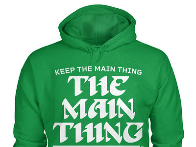 The Main Thing Philly Hoodie + Sweatshirt hoodi long sleeve premium tee shirt the main thing philly unisex cotton tee v neck womens crew tee