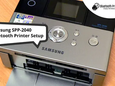 Samsung SPP-2040 Bluetooth Printer Setup samsung bluetooth printer setup samsung printer setup samsung wireless printer setup